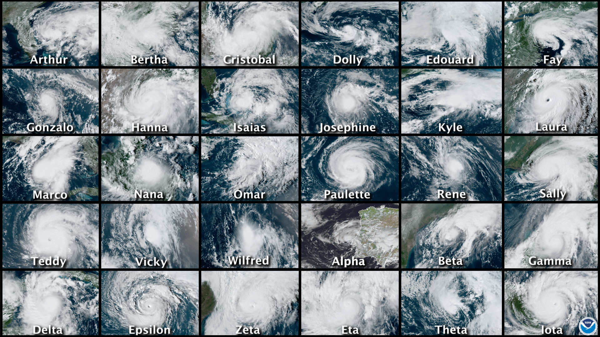 2020 Hurricane Season Images